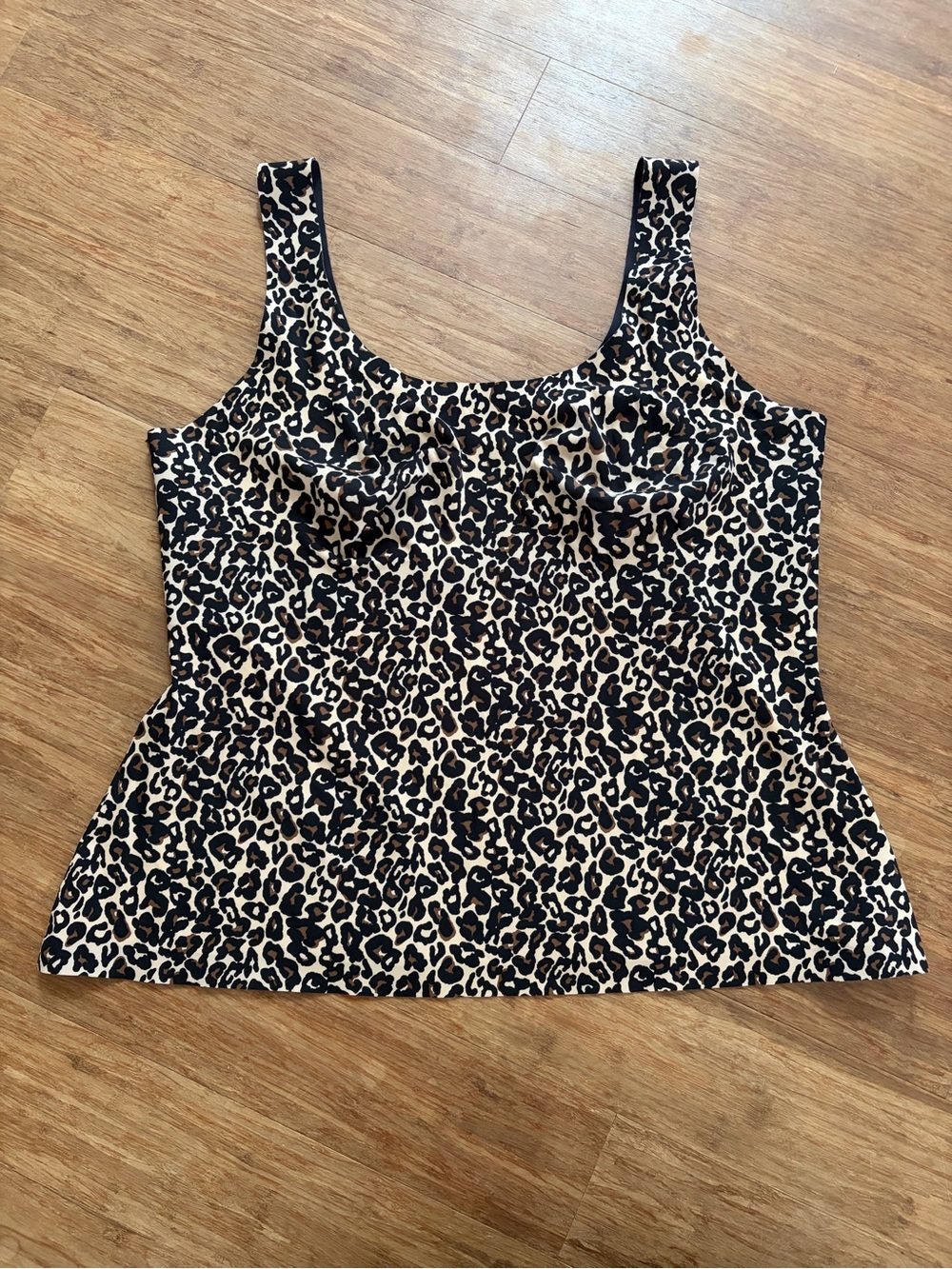 KNIX LuxeLift Shapewear Tank Top Leopard Savannah Size XXXL